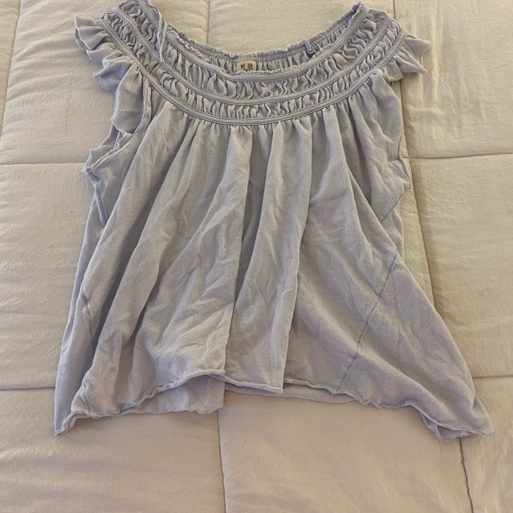 Blue Freepeople Blouse